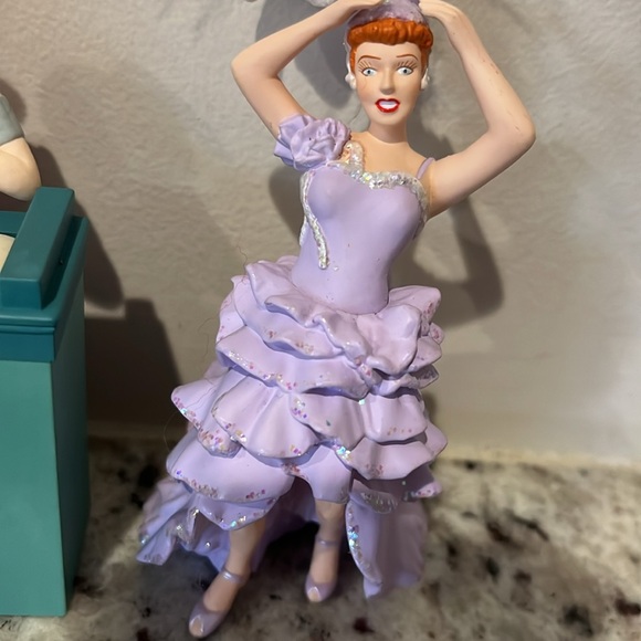 Two I love Lucy Christmas ornaments - Picture 5 of 9